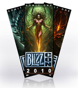 Blizzcon 2010 Ticket