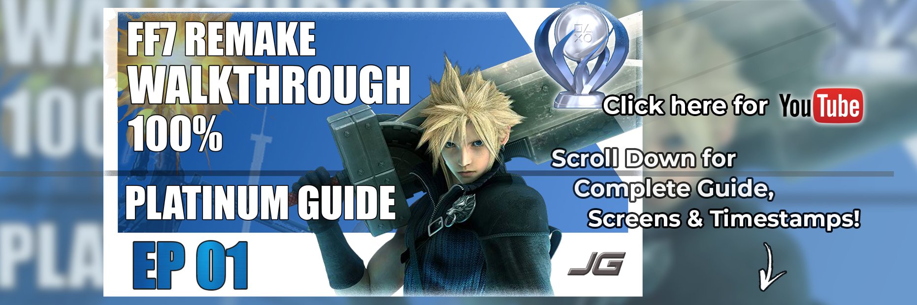 Final Fantasy 7 Remake Trophy Guide Tips & Tricks, Trophy Guide