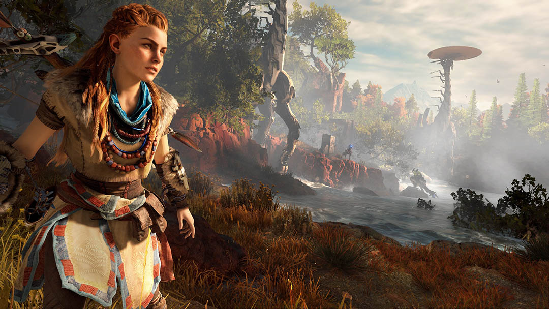 horizon zero down aloy in the wilderness