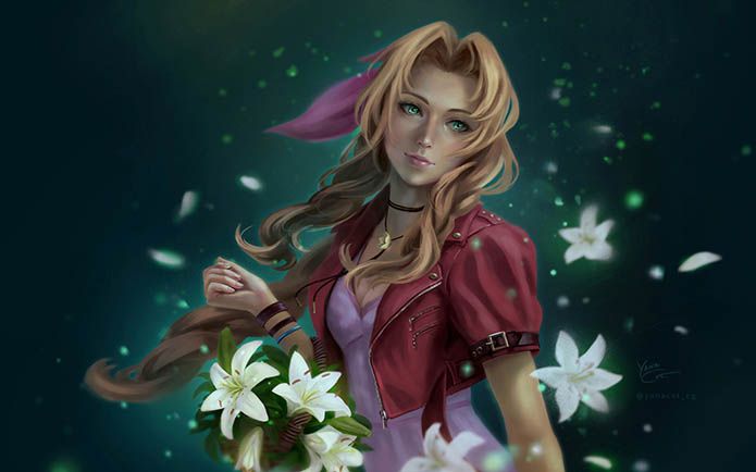 aerith is beautiful