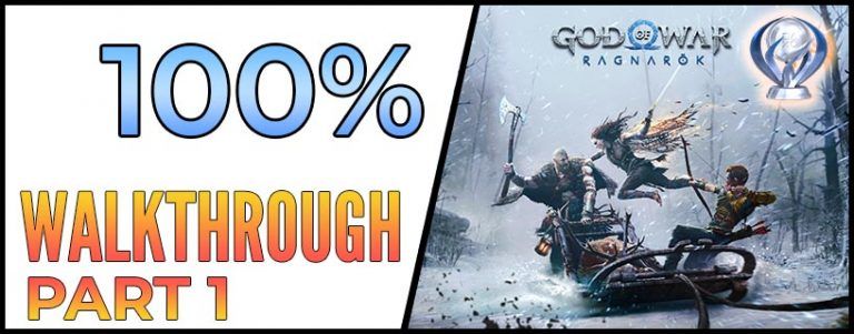 God of War Ragnarok 100% Walkthrough Banner Part 1