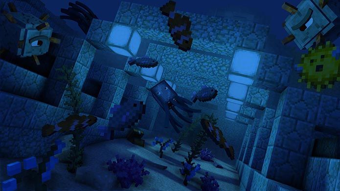 Minecraft Underwater Temple