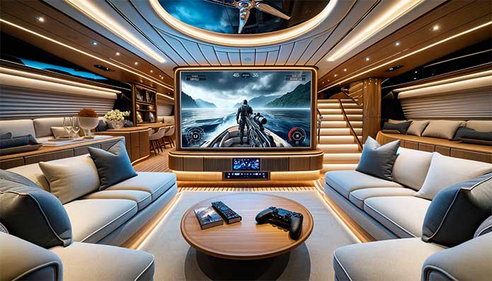 superyacht-entertainment-system-video-game-room